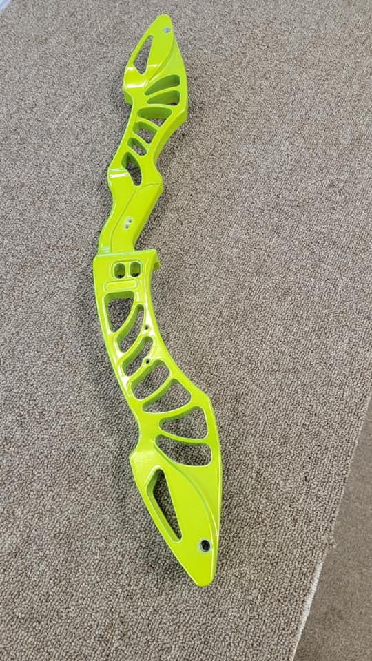 Powder Coat bow riser | Prismatic Powders