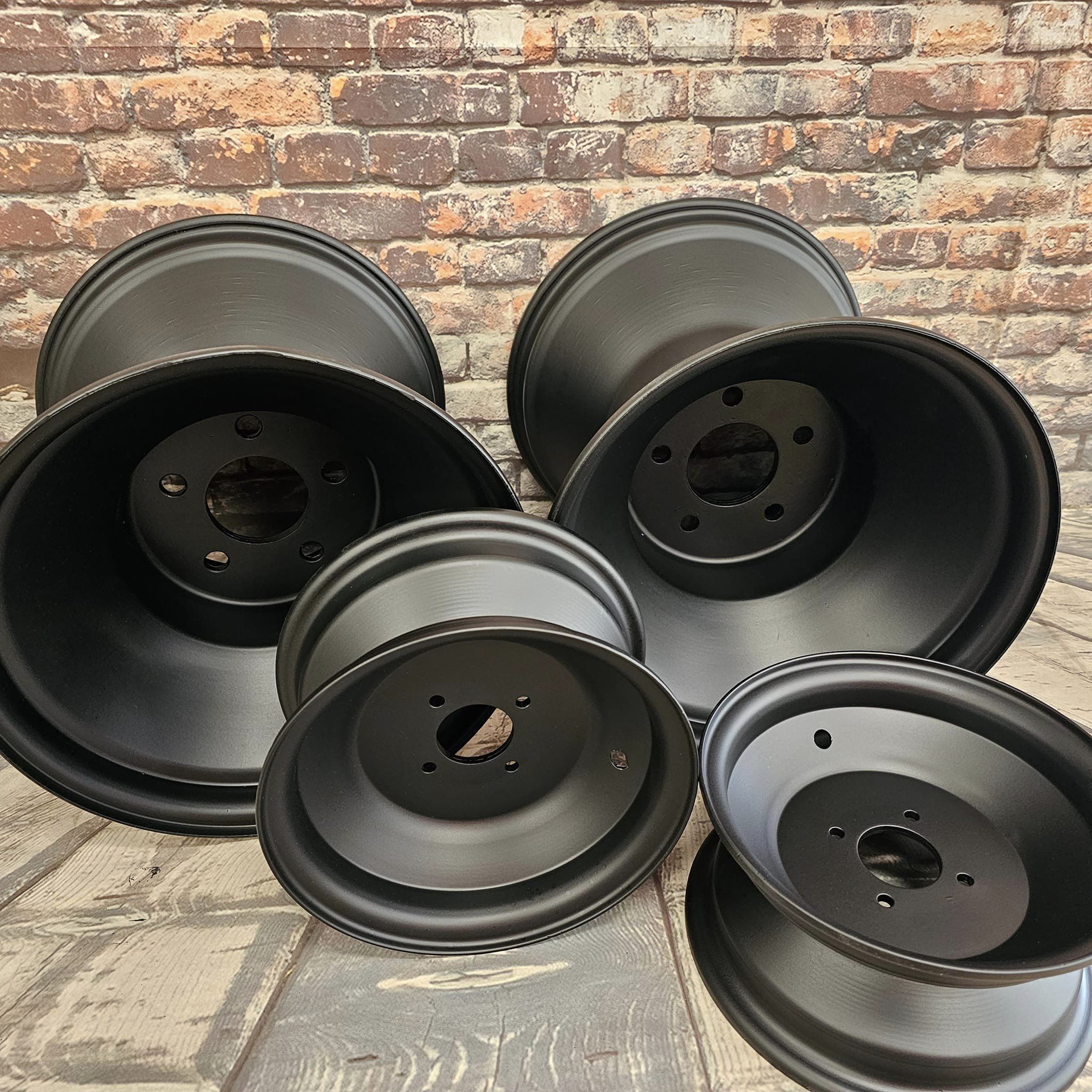 Rims for a Pulling Tractor | Prismatic Powders