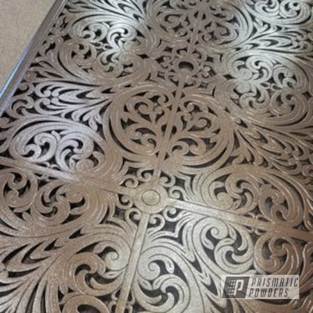 Powder Coating: Clear Vision PPS-2974,Patio Table,Empire Copper Vein PVS-5469,Outdoor Patio Furniture