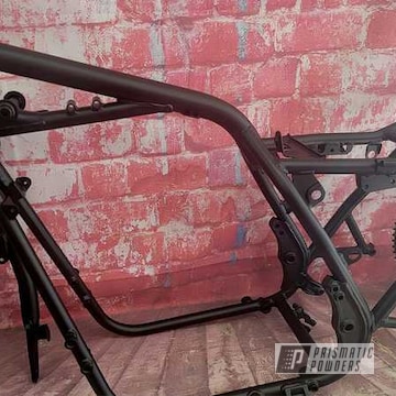 Powder Coated Motorcycle Frame In Uss-1522