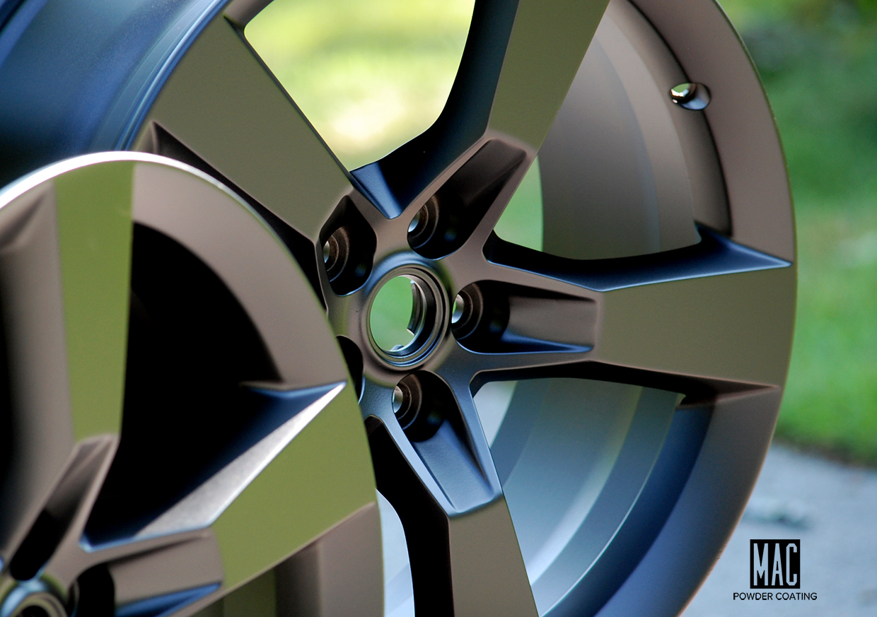 Custom Powder Coated Rims Custom Chevrolet Camaro Wheels In A Black Jack Powder Coat | Prismatic ...