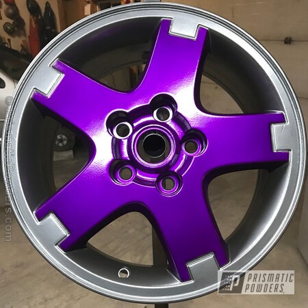 Powder Coating: ULTRA BLACK CHROME USS-5204,chrome,Soft Clear PPS-1334,Illusion Violet PSS-4514,Wheels
