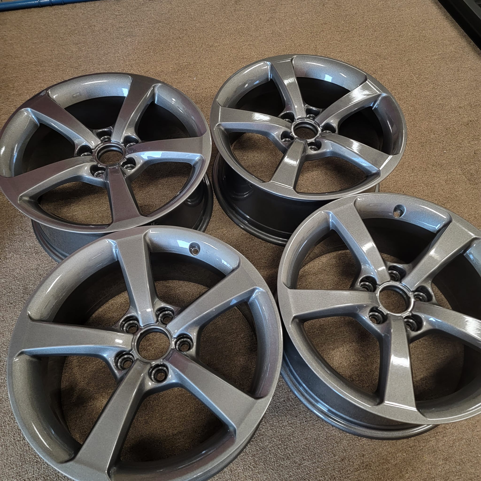 Powder Coat 18Inch Aluminum Rims | Prismatic Powders