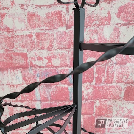 Powder Coating: BLACK JACK USS-1522,Spiral Staircase,Plant Stand,Outdoor Decor