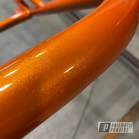Powder Coating: Roll Cages,ATV Cage,side by side,Illusion Orange PMS-4620