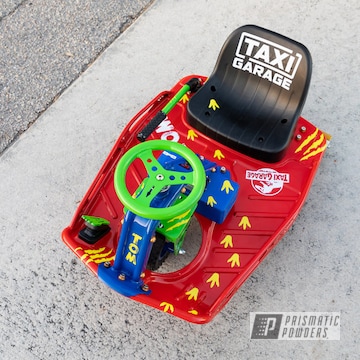 Taxi Garage Jurassic Park Crazy Cart