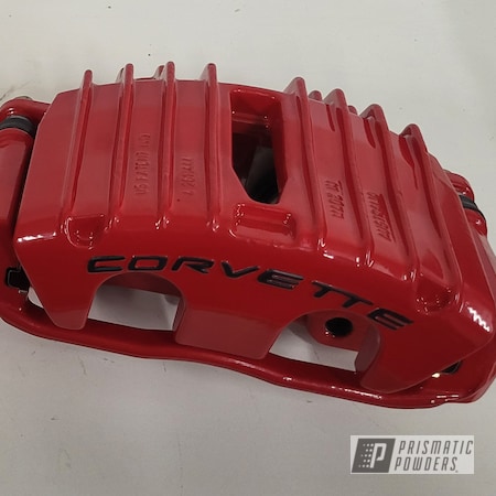 Powder Coating: Corvette Calipers,Astatic Red PSS-1738,Calipers,Brake Calipers