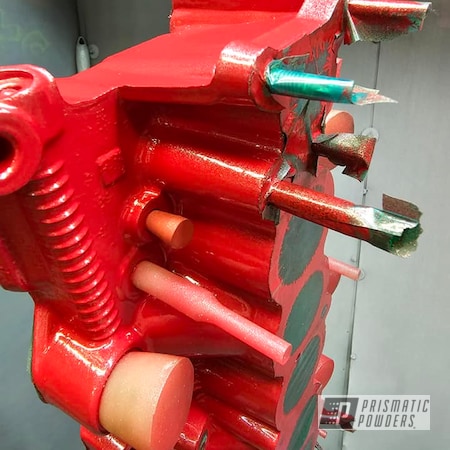 Powder Coating: Custom Engine Covers,Automotive,Clear Vision PPS-2974,Cosmic Red PMB-2131,Toyota Valve Cover,Toyota,Custom Automotive Parts,Engine Parts,Automotive Parts,Engine Cover