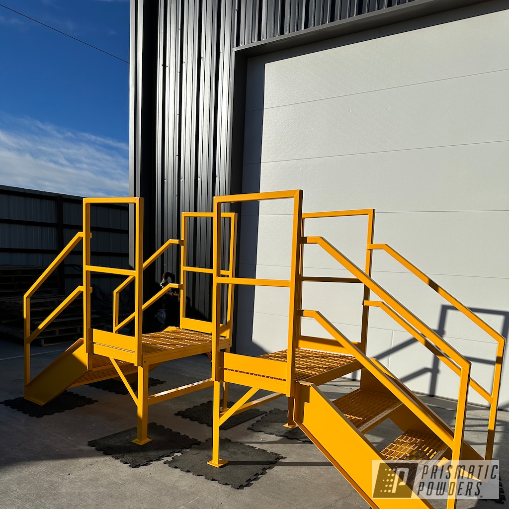 Industrial steps, ladders, and catwalks for international company ...