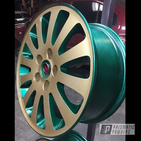 Powder Coating: Clear Vision PPS-2974,Illusion Green PMS-4516,Wheels