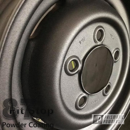 Powder Coating: Black Cast PCS-4721,Automotive,Wheels