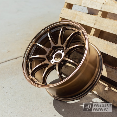 Powder Coating: Wheels,Automotive,Work Wheels,Highland Bronze PMB-5860