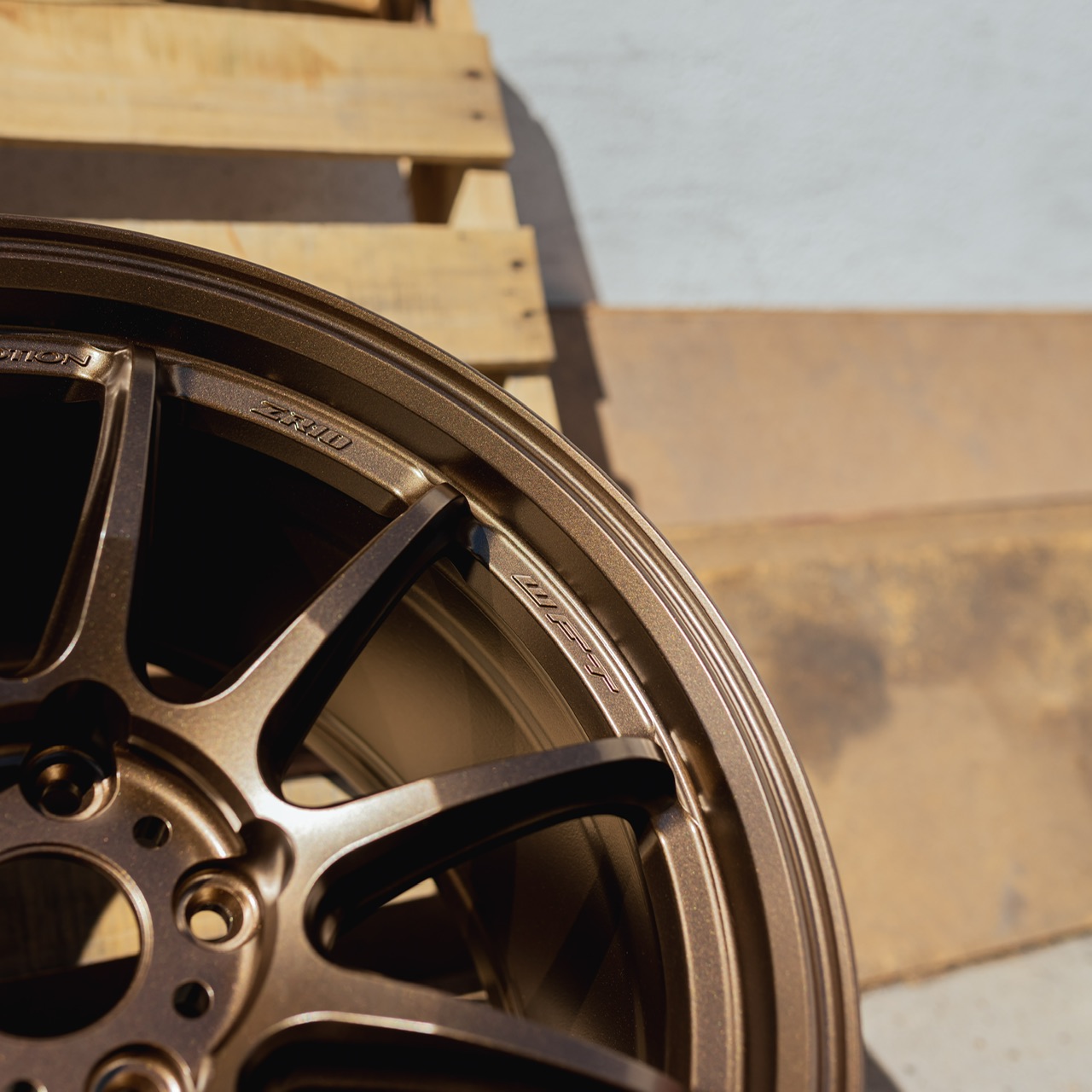 “HIGHLAND BRONZE” on WORK ZR10 | PRISMATIC POWDERS®