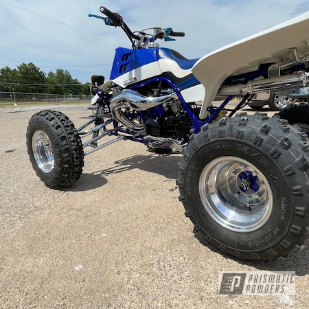 Powder Coating: ATV Frame,Automotive,ATV,Illusion Blueberry PMB-6908