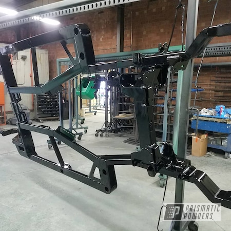 Powder Coating: Ink Black PSS-0106,1969 Chevelle Chassis,chevelle,chassis,Automotive