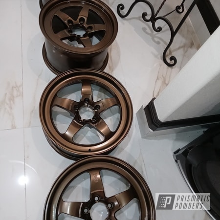 Powder Coating: WELD Wheels,Bronze Chrome PMB-4124,Automotive,Super Chrome Plus UMS-10671,Martin's Powder Coating,Custom Wheels,Wheels
