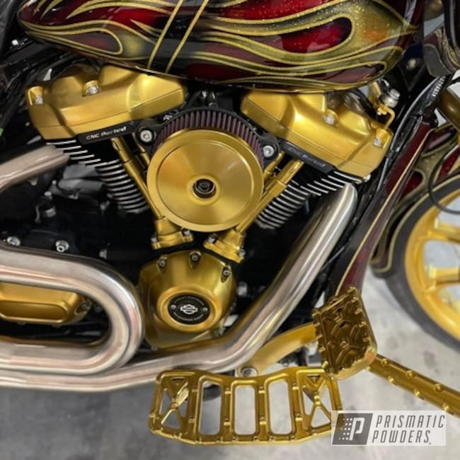 Halla-halla Gold And Super Chrome Plus Harley Parts