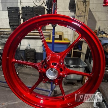 Powder Coated Sports Bike Wheel In Ups-1506 And Ums-10671