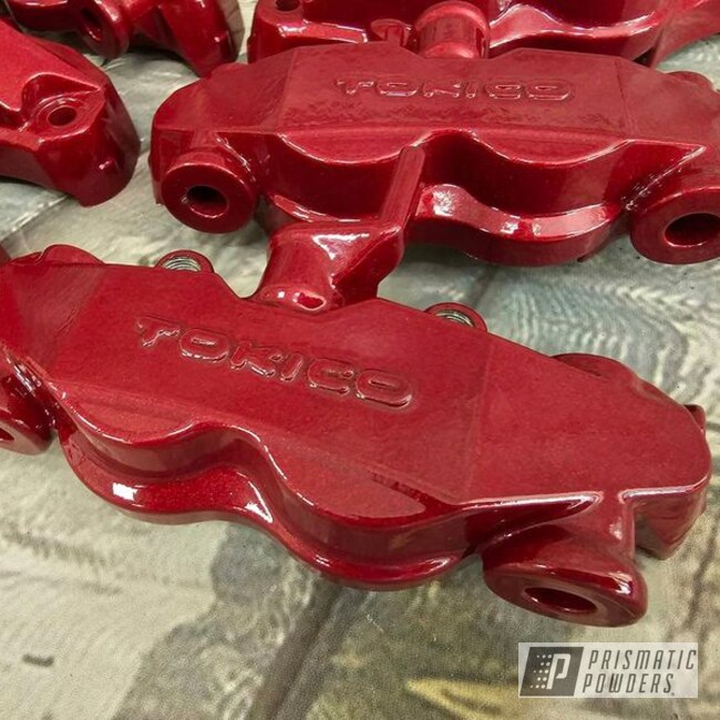 Clear Vision And Illusion Ruby Brake Calipers