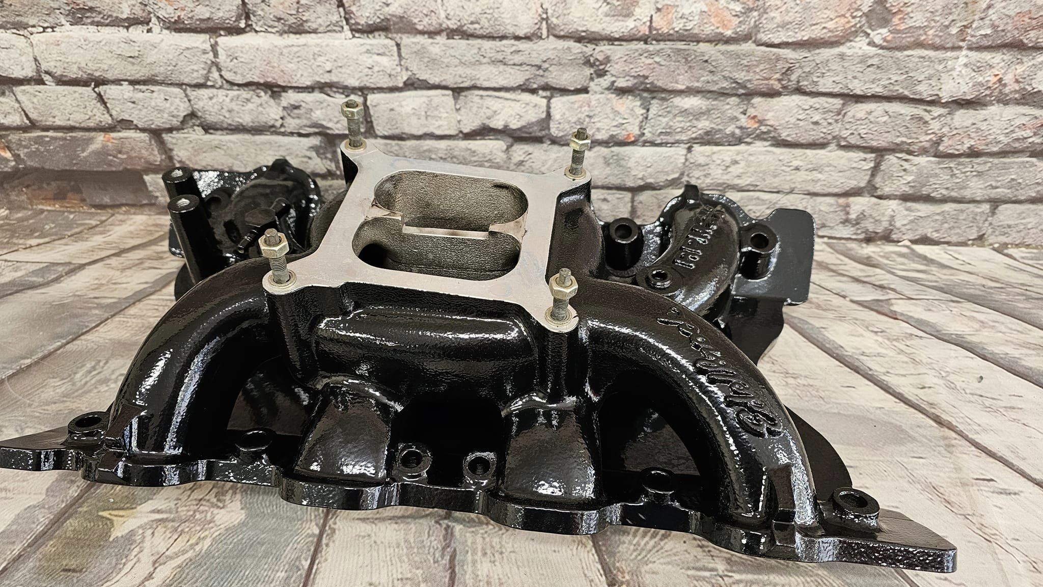 Intake Powder Intake Manifold finished with a Ink Black Finish | Prismatic Powders