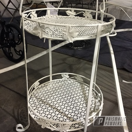 Powder Coating: Soft Satin White PSS-1353,Patio Furniture,Vintage Lawn Chairs,Outdoor Furniture,Outdoor Decor,patio