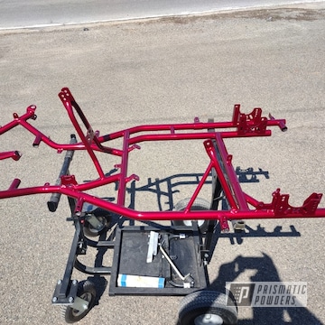 Powder Coated Go Cart Frame In Pps-2974 And Pmb-6905