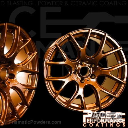 Powder Coating: Custom Ford Wheels,Misty Copper PMB-1387,Clear Vision PPS-2974,Automotive,Mustang Wheels,Wheels