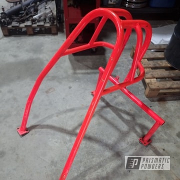 Barbie Pink T-bucket Roll Cage
