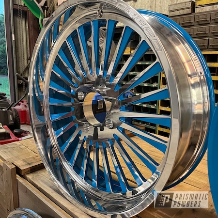 Powder Coating: Octane Blue PSB-10666,JTX Forged Wheels,Clear Vision PPS-2974,Can Am Octane Blue,Wheels