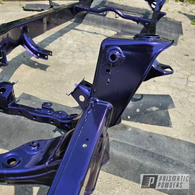 Powder Coated Extreme Purple Toyota Chassis