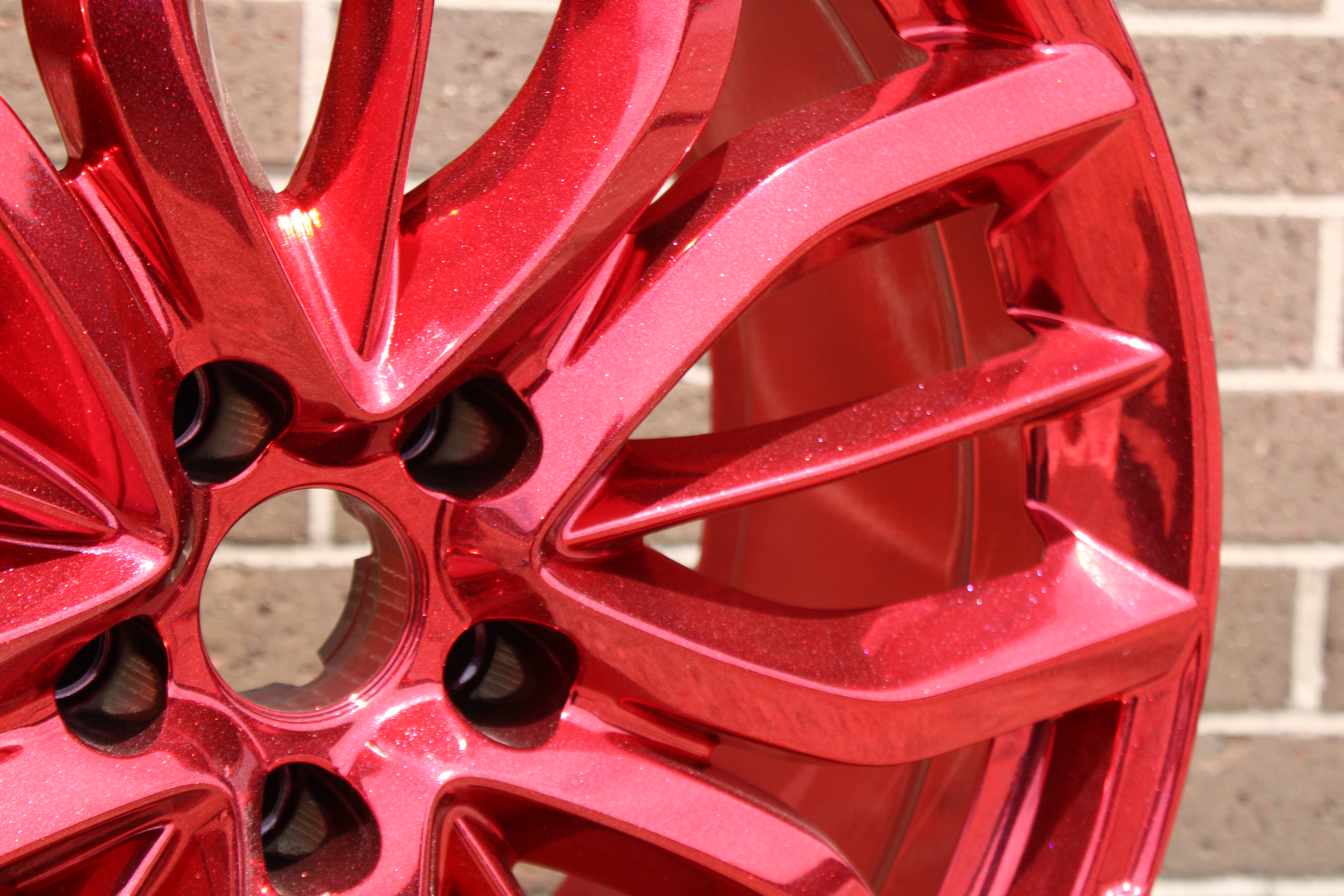 Powder Coated Car Wheel | Prismatic Powders