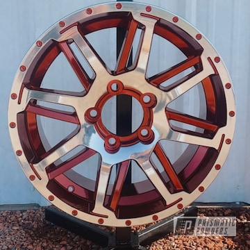 Powder Coated Automotive Rims In Ups-1506 And Ums-10671