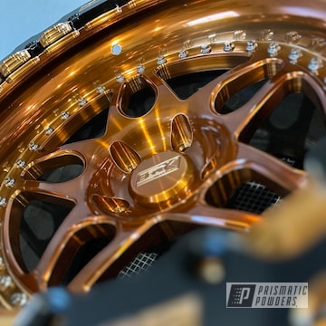Powder Coated Transparent Copper Belak Wheels