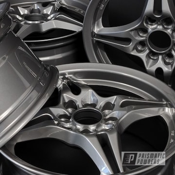 Powder Coated Ultra Black Chrome Ssr Wheels