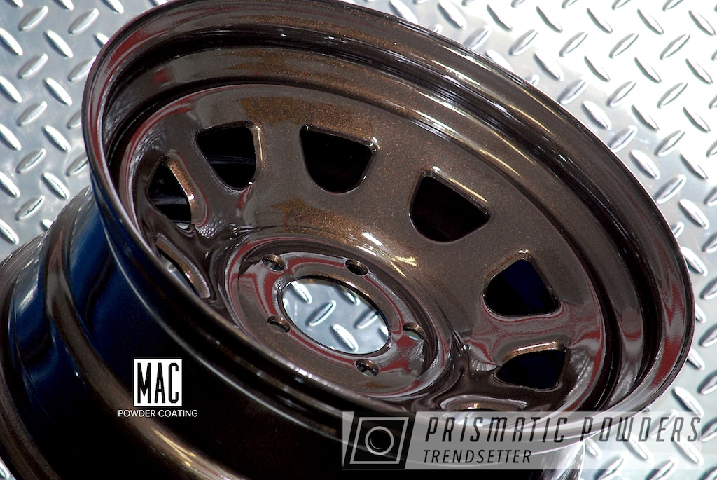 18 Inch Steel Wheels In A Metallic Bronze Powder Coat ...