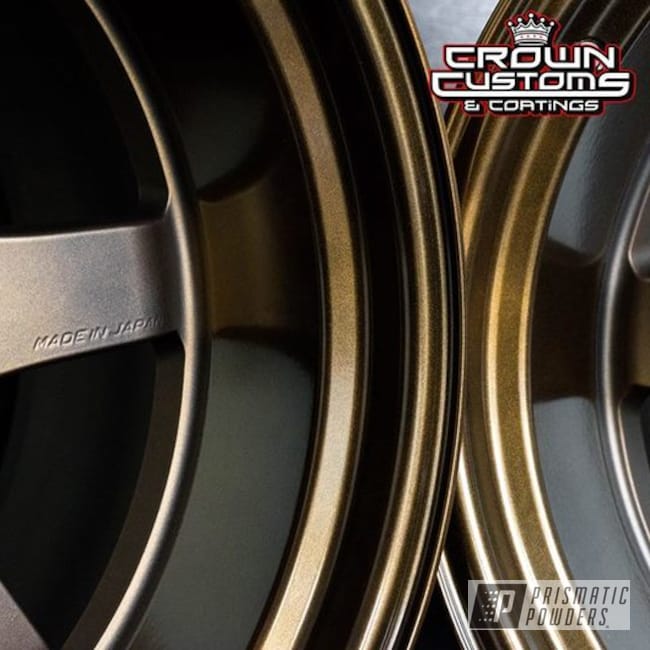 Toyota Supra Wheels Coated In Bronze Chrome And Casper Clear