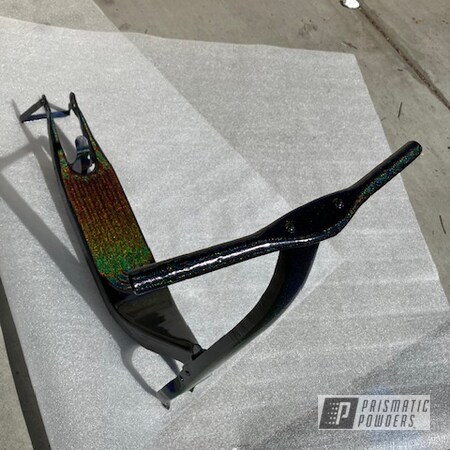 Powder Coating: PRISMATIC COSMOS PMB-10789,Scooter