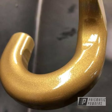Powder Coated Clear Vision And Goldtastic Tow Hook