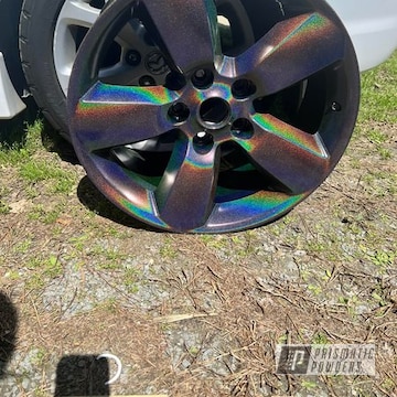 Clear Vision And Prismatic Universe Dodge Ram 1500 Wheel
