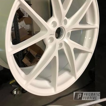 Powder Coated Clear Vision And Proulx White Wheel