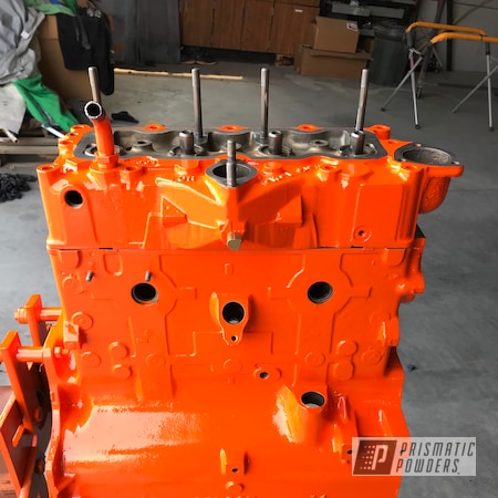 Powder Coating: Just Orange PSS-4045,Engine Parts,Jeep,Clear Vision PPS-2974,Automotive