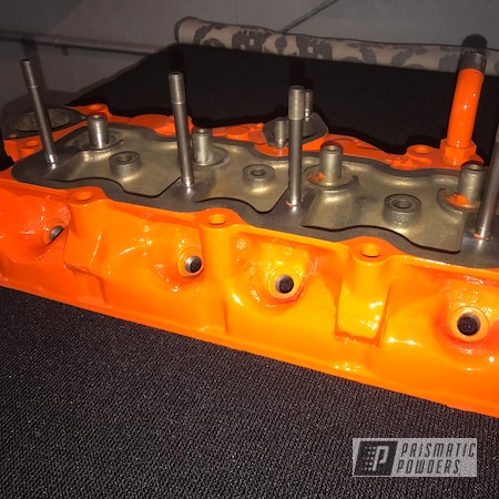 Powder Coating: Just Orange PSS-4045,Engine Parts,Jeep,Clear Vision PPS-2974,Automotive