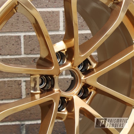 Powder Coating: Wheels,Gold Chrome,Brassy Gold PPS-6530