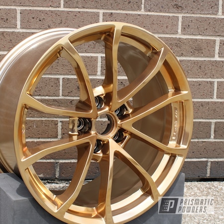 Powder Coating: Wheels,Gold Chrome,Brassy Gold PPS-6530