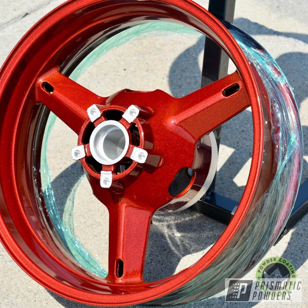 Custom Motorcycle Rims Done In Illusion Copper And Clear Vision ...