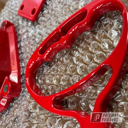 Powder Coating: Snowmobile Parts,Snowmobile,Astatic Red PSS-1738