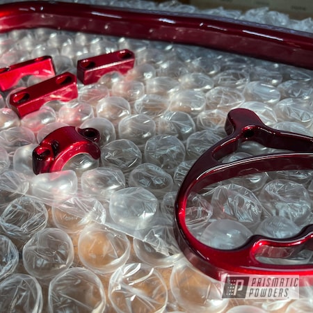Powder Coating: Clear Vision PPS-2974,Snowmobile Parts,Snowmobile,Illusion Cherry PMB-6905
