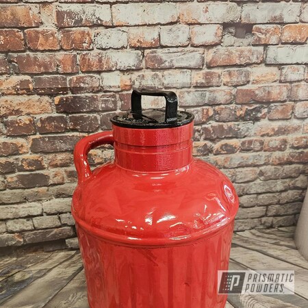 Powder Coating: Vintage Oil Can,Vintage Cream Can,GLOSS BLACK USS-2603,Oil Cans