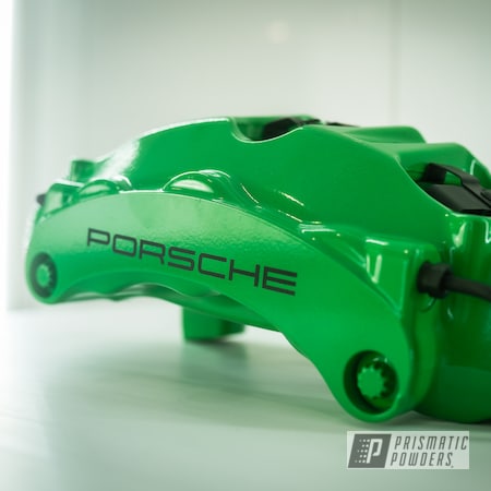 Powder Coating: Lucky Green PSB-6710,Brake Calipers,Porsche,Porsche Brake Kit