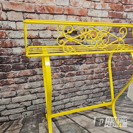 Powder Coating: Plant Stand,Outdoor Decor